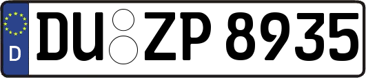DU-ZP8935