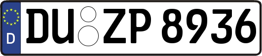 DU-ZP8936