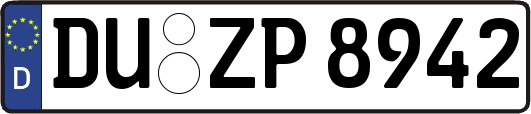 DU-ZP8942