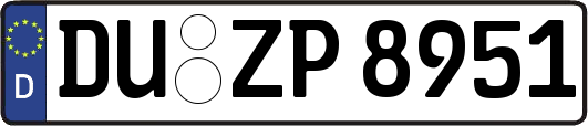 DU-ZP8951