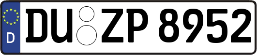 DU-ZP8952