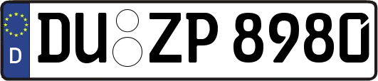 DU-ZP8980