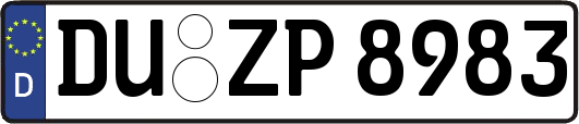 DU-ZP8983
