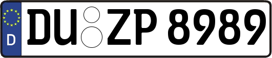 DU-ZP8989