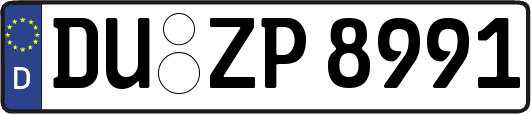 DU-ZP8991