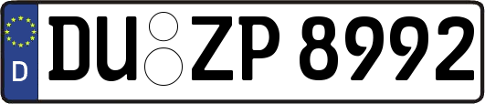 DU-ZP8992