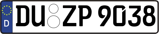 DU-ZP9038