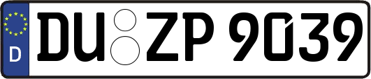 DU-ZP9039