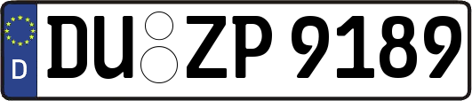 DU-ZP9189
