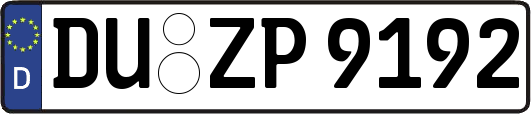 DU-ZP9192