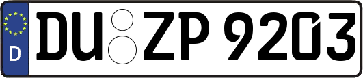 DU-ZP9203