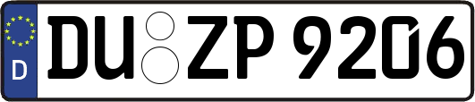DU-ZP9206