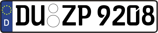 DU-ZP9208