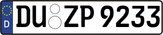 DU-ZP9233