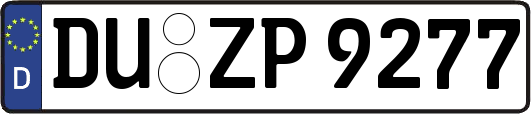 DU-ZP9277