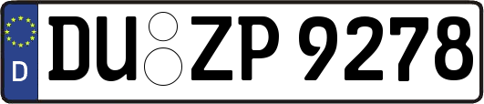 DU-ZP9278