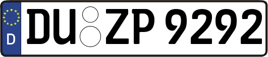 DU-ZP9292