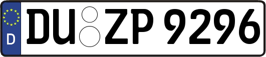DU-ZP9296