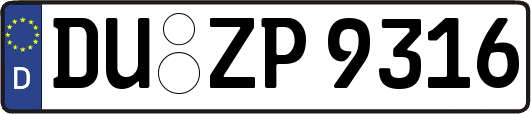 DU-ZP9316