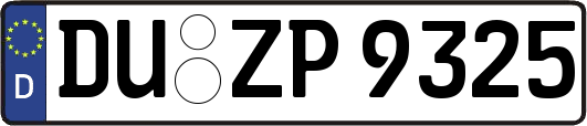 DU-ZP9325