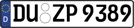 DU-ZP9389