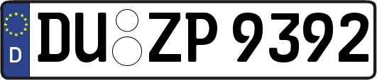 DU-ZP9392