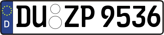 DU-ZP9536
