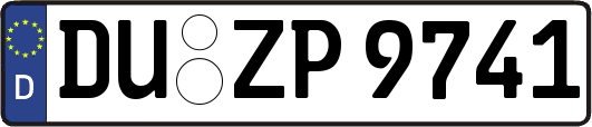 DU-ZP9741