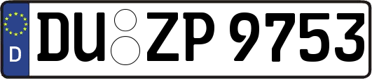 DU-ZP9753