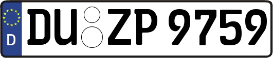 DU-ZP9759