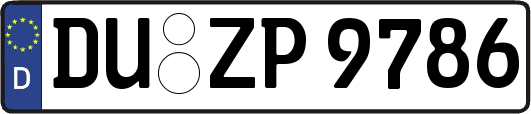 DU-ZP9786