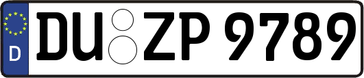 DU-ZP9789