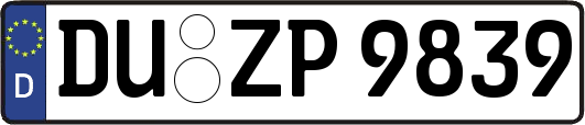 DU-ZP9839
