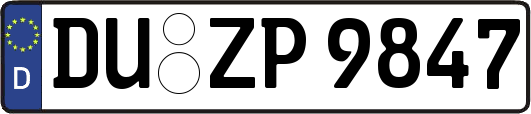 DU-ZP9847