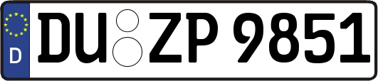 DU-ZP9851