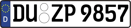 DU-ZP9857
