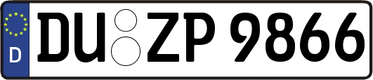 DU-ZP9866