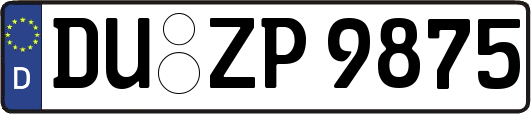 DU-ZP9875