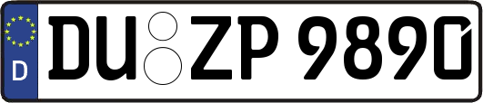DU-ZP9890