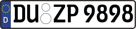 DU-ZP9898