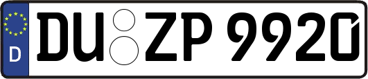 DU-ZP9920