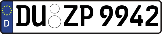DU-ZP9942