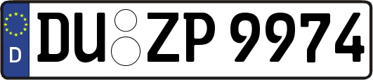 DU-ZP9974