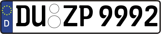DU-ZP9992
