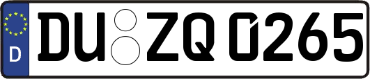 DU-ZQ0265