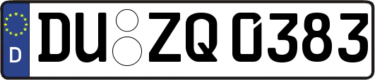DU-ZQ0383