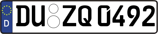 DU-ZQ0492