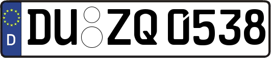 DU-ZQ0538