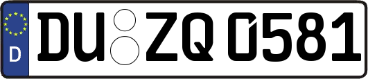 DU-ZQ0581