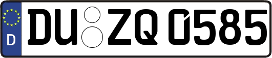 DU-ZQ0585